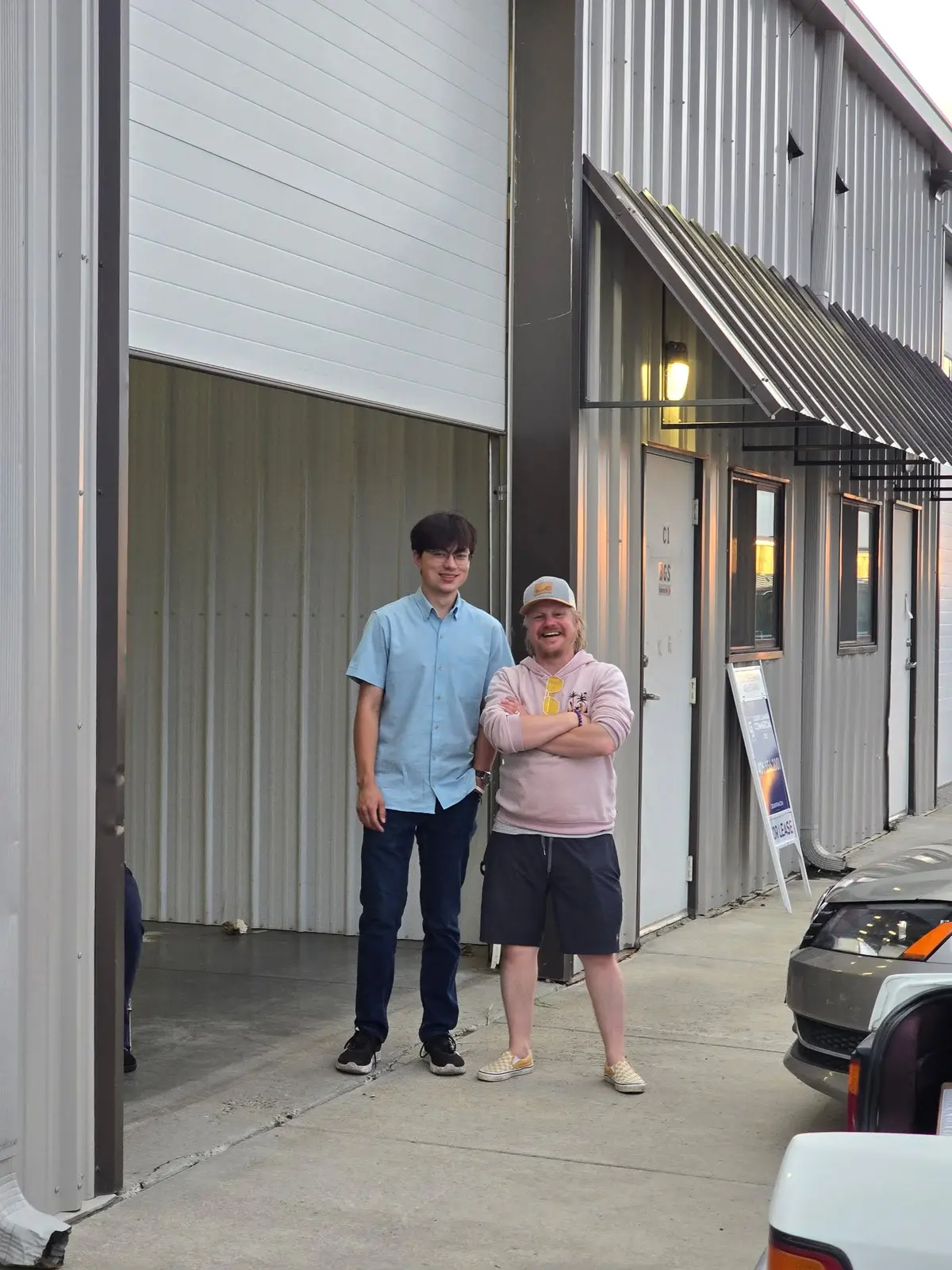The NS Electronics and K-Tronix shop entrance at 5229 King Ave West Unit C1 in Billings